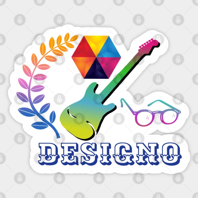 Designo Sticker by TeeVee
